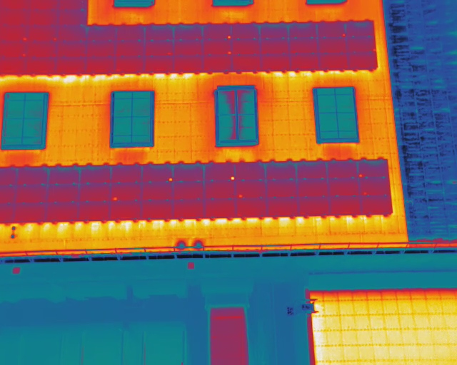 Camera thermique inspections photovoltaïques