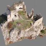 Modélisation 3D château Roche Martine